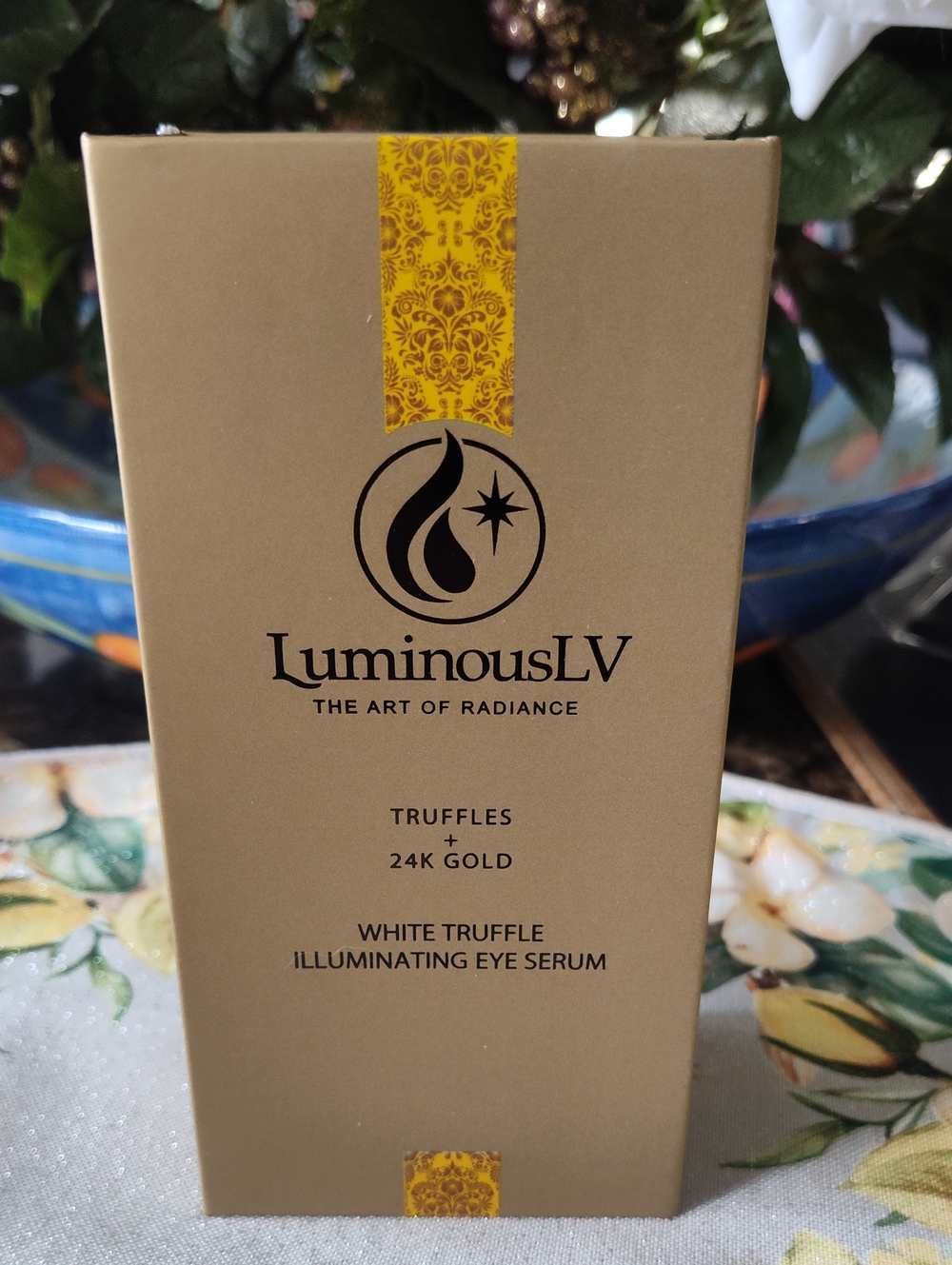 NIB White Truffle Illuminating Eye Serum And Eye Cream — Gold